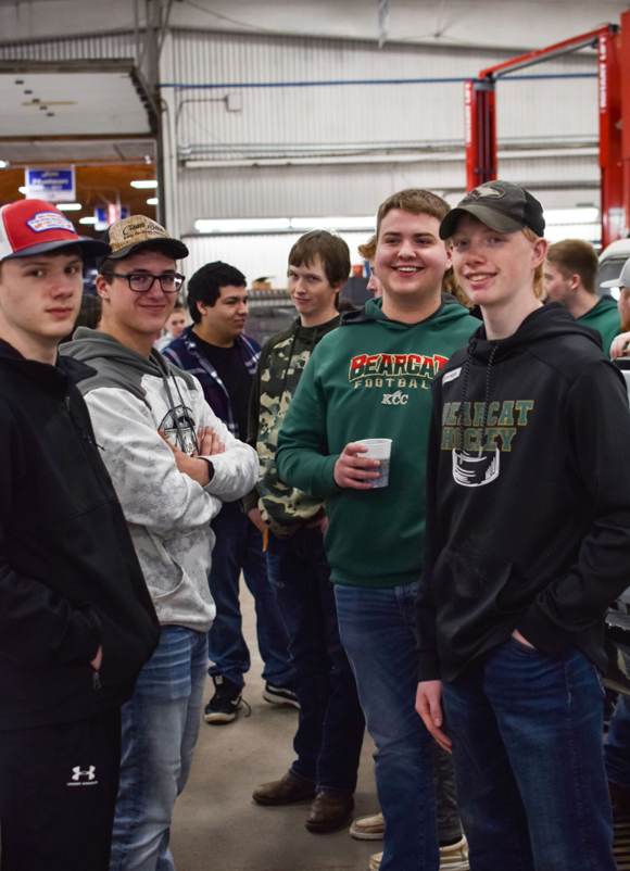 Students at C&M Tech Day