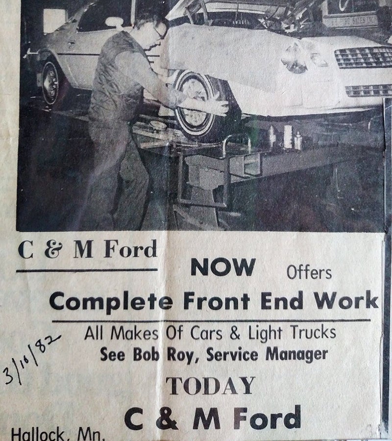 50th Anniversary at C & M Ford in Hallock MN