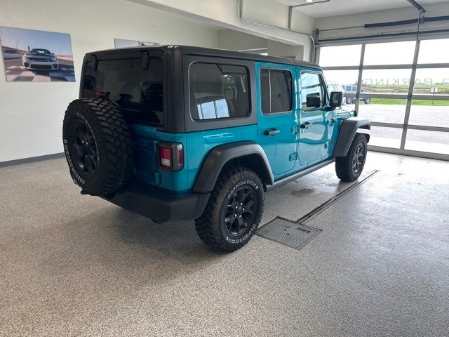 Used 2020 Jeep Wrangler Unlimited Willys Sport with VIN 1C4HJXDN5LW314971 for sale in Hallock, Minnesota
