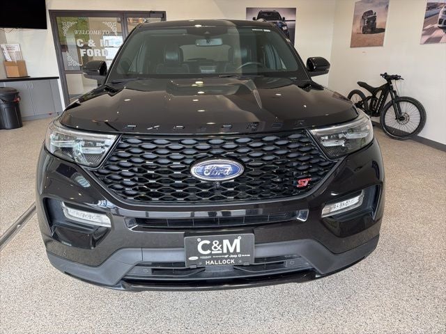 Used 2020 Ford Explorer ST with VIN 1FM5K8GC6LGC91058 for sale in Hallock, Minnesota