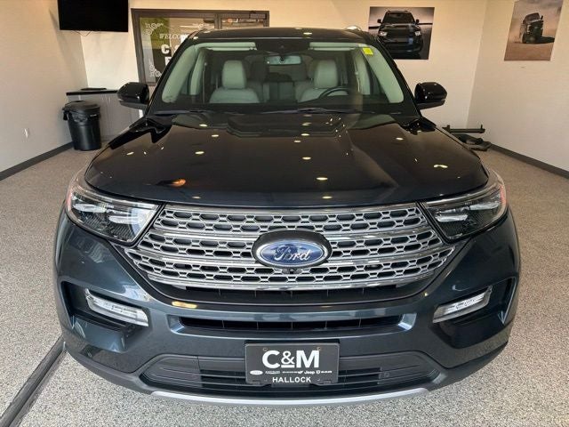 Used 2022 Ford Explorer Limited with VIN 1FMSK8FH4NGC38457 for sale in Hallock, Minnesota