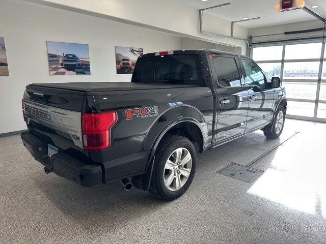 Used 2020 Ford F-150 Platinum with VIN 1FTEW1E5XLFA80102 for sale in Hallock, Minnesota