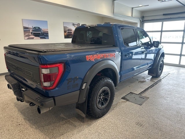 Used 2022 Ford F-150 Raptor with VIN 1FTFW1RG5NFA15676 for sale in Hallock, Minnesota