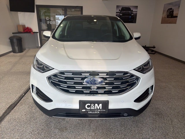 Used 2020 Ford Edge Titanium with VIN 2FMPK4K92LBA12886 for sale in Hallock, Minnesota
