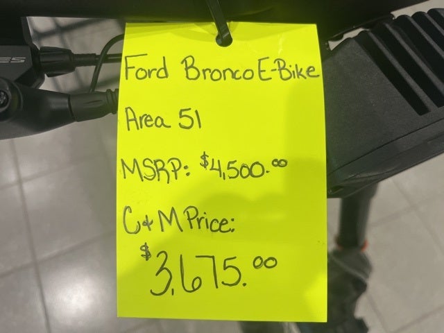 2025 Ford eBike BRONCO