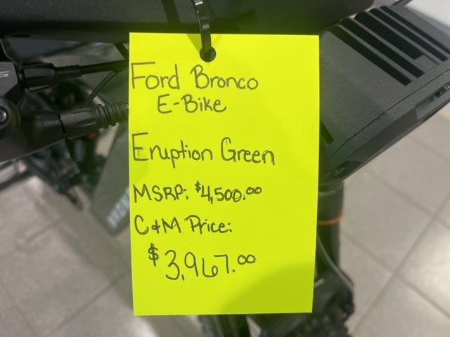 2025 Ford eBike BRONCO