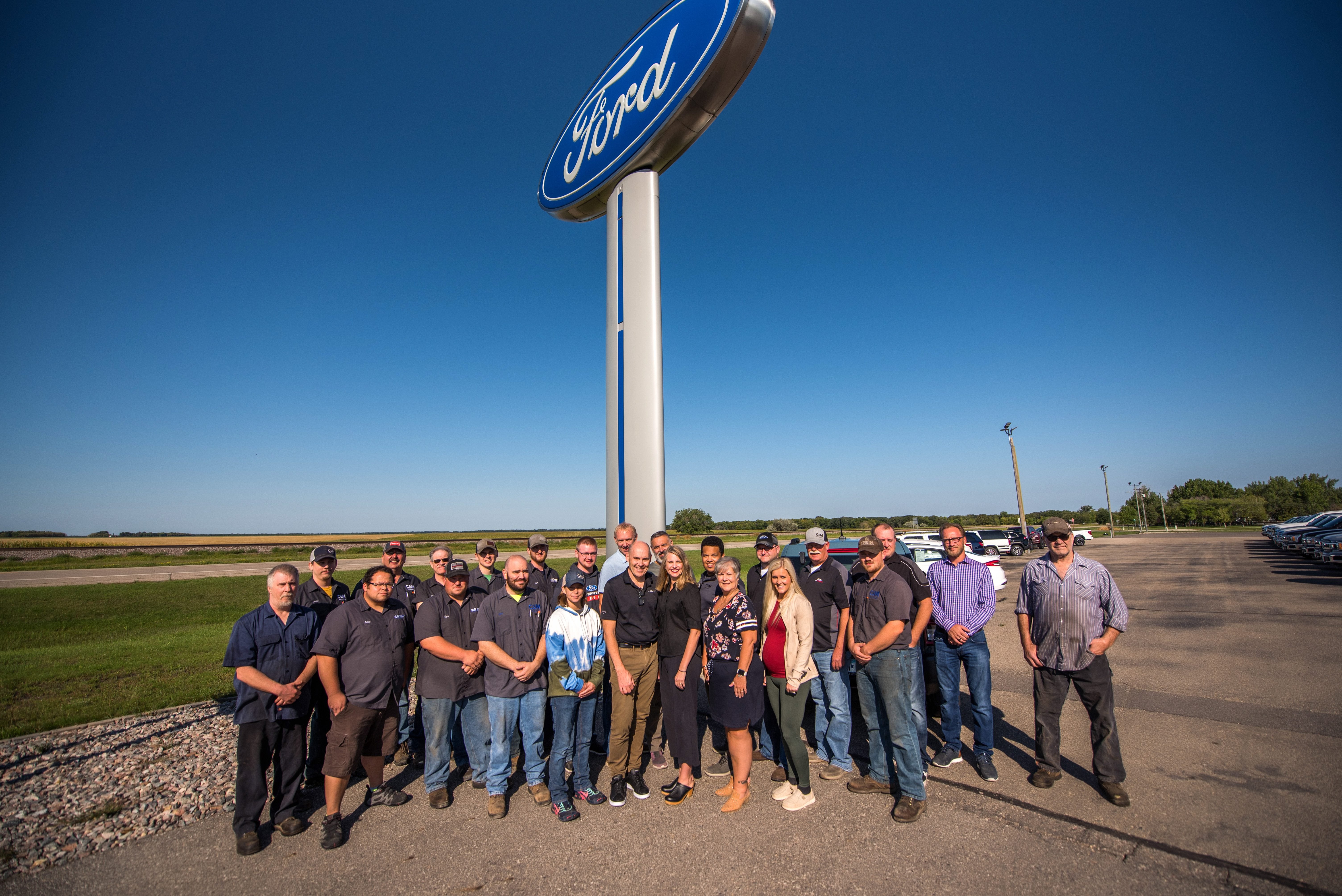 50th Anniversary at C & M Ford in Hallock MN