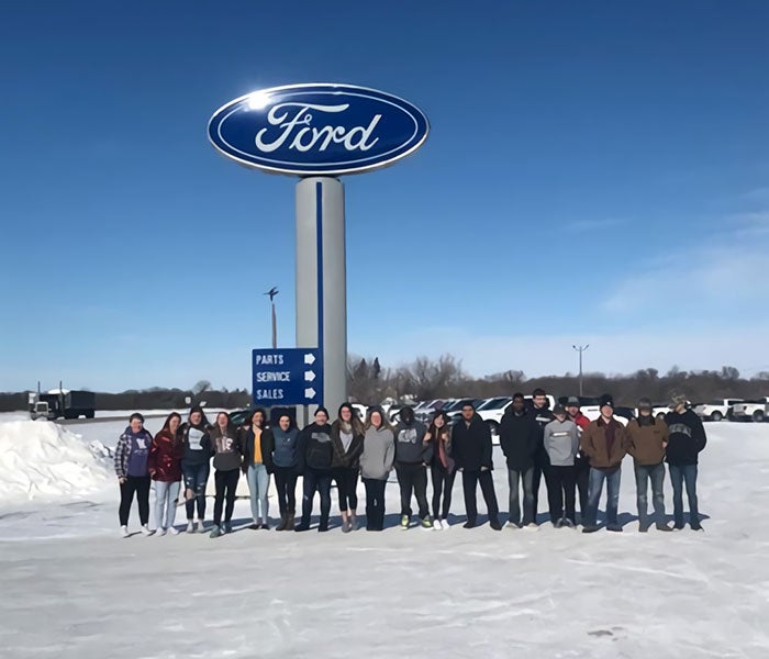 Students at C&M Tech Day